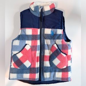 U.S Polo Assn fleece vest kids size 4T